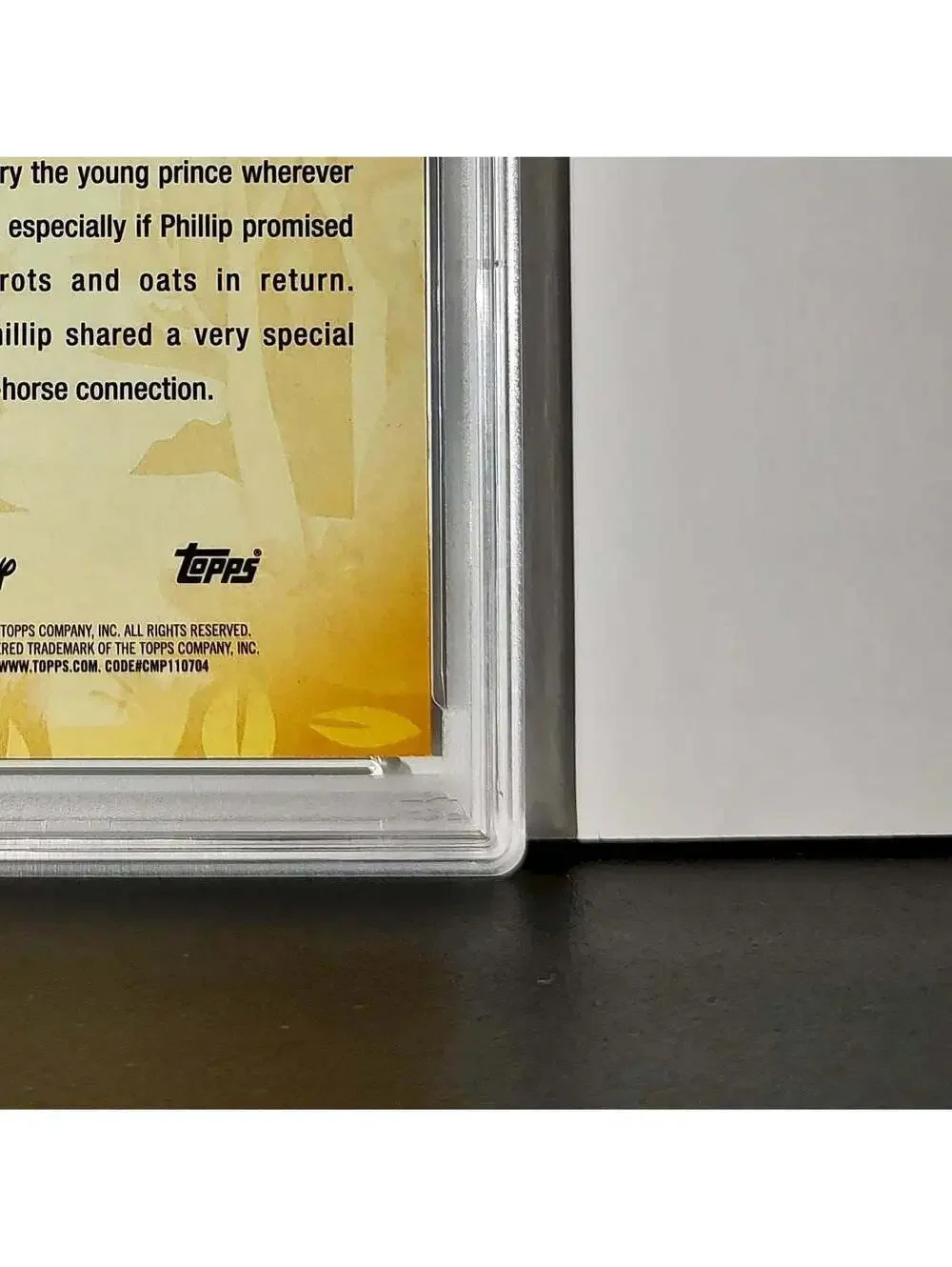 Samson 2025 Topps Disney #FF-8 Furry Friends Card Sleeping Beauty PSA 10
